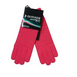 Isotoner Women’s Smart Touch Dress Gloves – Deep Azalea